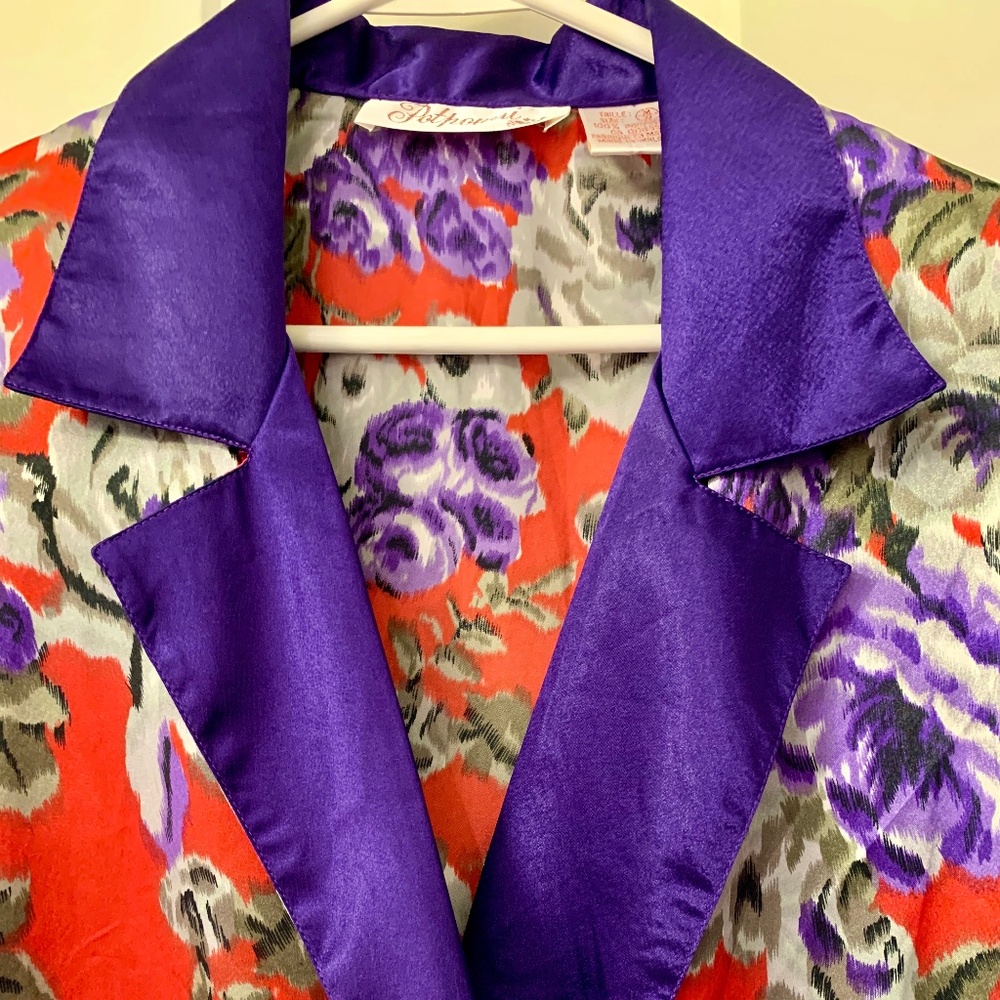 Colorful Silky Pajamas - Tall Medium